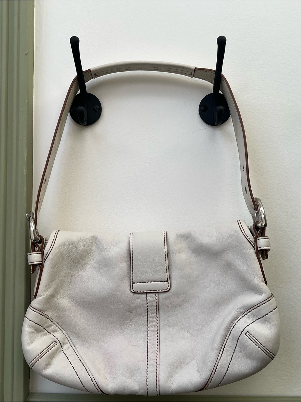 Vintage Coach Soho Flap Shoulder Bag #9247 (Y2K Era) - Picture 5 of 7